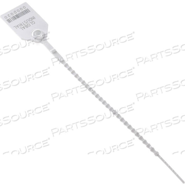 OEM#: HPT13253ПЛАСТИКОВАЯ ПЛОМБА 9 ПЕРЕМЕННОЙ ДЛИНЫ, БЕЛАЯ, 100/УПАК от Cambridge Security Seals LLC