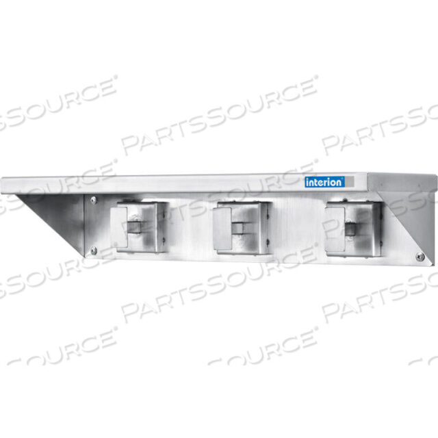 OEM#: 695717INTERION 16W ВЕШАЛКА С ПОЛКОЙ - НЕРЖАВЕЮЩАЯ СТАЛЬ - СЕРЕБРИСТАЯ от Precision Sourcing