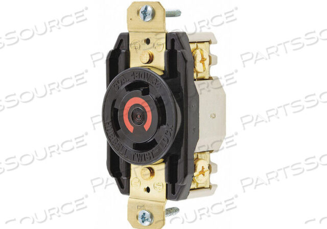 OEM#: HBL2730SINGLE LOCKING, 30A, 480V 3 PHASE, 3P, 4W от Hubbell Incorporated, Wiring Device-Kellums