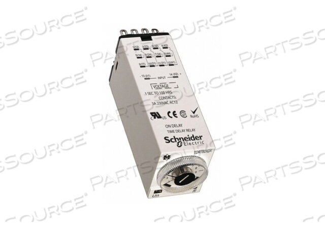 OEM#: TDR782XDXA-12DH7848 TIME DELAY RELAY 12VDC 3A 4PDT 0.1 SEC. by APC / American Power Conversion