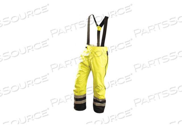 OEM#: SP-BRP-YXLSPEED COLLECTION PREMIUM BREATHABLE RAIN PANTS, CLASS E, HI-VIS YELLOW, XL by Occunomix
