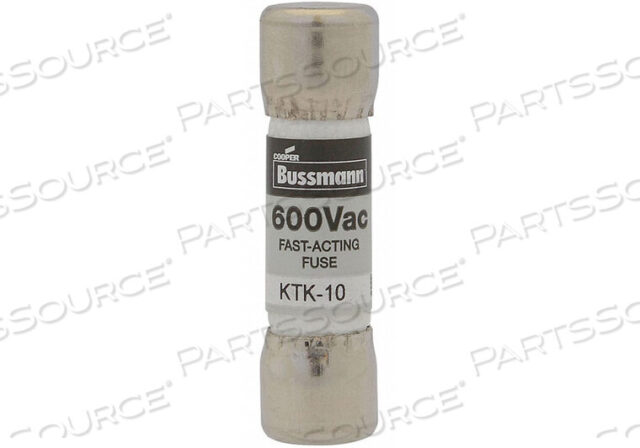 OEM#: KTK-6/10FUSE MIDGET 6/10A KTK SERIES от Cooper Bussmann