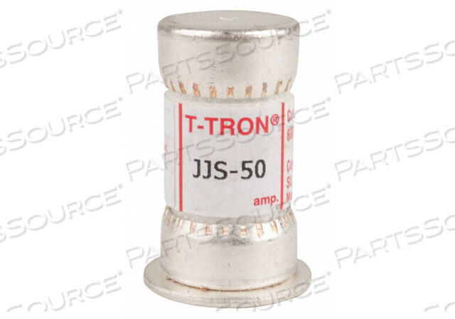 OEM#: JJS-50FUSE, КЛАСС T, БЫСТРОДЕЙСТВУЮЩИЙ, БЕЗ ИНДИКАЦИИ, 200 КА ПРИ 600 В ПЕРЕМЕННОГО ТОКА, 50A от Cooper Bussmann
