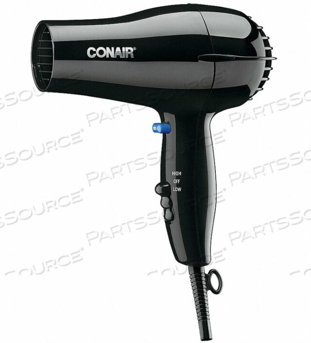 OEM#: 047BWHAIRDRYER HANDHELD BLACK 1600 WATTS от Conair