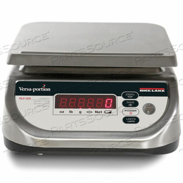 OEM#: RLP-30SКОМПАКТНЫЕ НАСТОЛЬНЫЕ ВЕСЫ НАГРУЗКОЙ 15 КГ/30 ФУНТОВ от Rice Lake Weighing Systems
