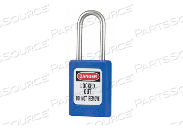 OEM#: S33KAS12BLULOCKOUT НАВЕСНОЙ ЗАМОК KA СИНИЙ 1-13/16 H PK12 от Master Lock