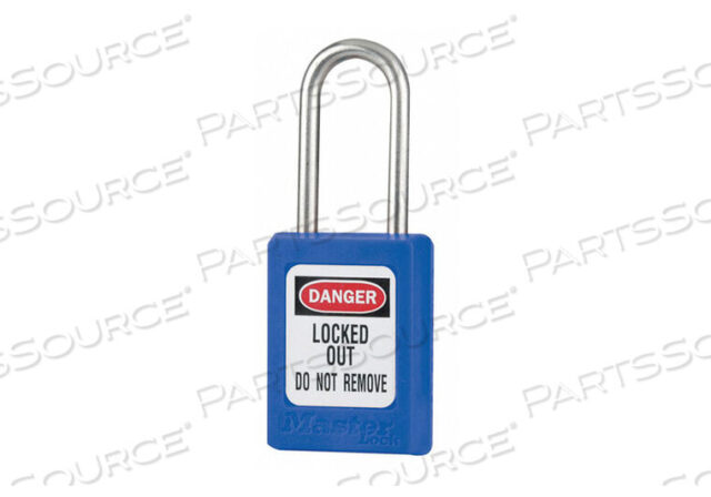 OEM#: S31KAS3BLUD5338 LOCKOUT PADLOCK KA BLUE 1-7/8 H PK3 by Master Lock