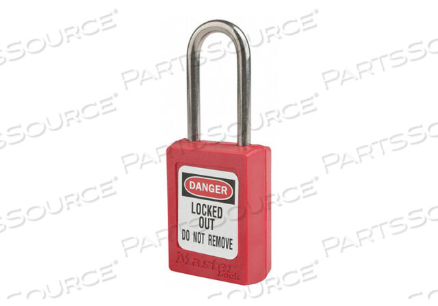 OEM#: S31KAS12REDLOCKOUT НАВЕСНОЙ ЗАМОК KA RED 1-13/16 H PK12 от Master Lock