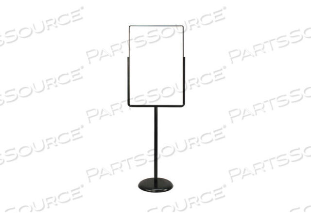 OEM#: UVPSH23ПОСТАМЕНТ ДЛЯ ДЕРЖАТЕЛЯ ЗНАКА 24X36 МЕТАЛЛИЧЕСКИЙ ЧЕРНЫЙ от United Visual Products