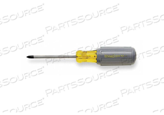 OEM#: 65-902VINYL GRIP PHILLIPS TIP SCREWDRIVER # 2 X 4 by Stanley