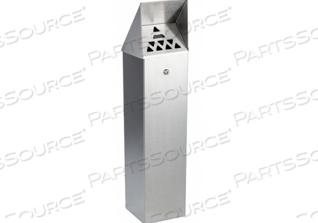 OEM#: HDD01ГАРНИТУР ДЛЯ СИГАРЕТ 1-3/4 ГАЛЛОНА, СЕРЕБРИСТЫЙ, от No Butts Bin Co.