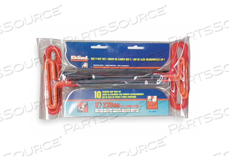 OEM#: 53910 НАБОР ШЕСТИГРАННЫХ КЛЮЧЕЙ 10 ШТ. от Eklind Tool Company