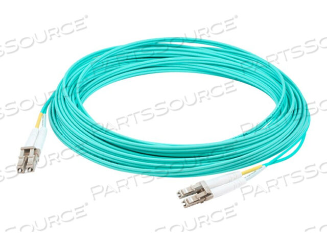 OEM#: ADD-LC-LC-10M5OM4-TAAADDON 10M LC (MALE) TO LC (MALE) AQUA OM4 DUPLEX FIBER TAA COMPLIANT OFNR (RISER by ADDON