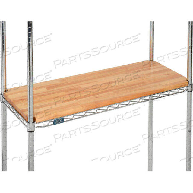 OEM#: HDO-1424V-NHARDWOOD НАСТИЛ ДЛЯ ПРОВОЛОЧНЫХ СТЕЛЛАЖЕЙ 24Ш X 14Г X 1ТОЛЩИНА от John Boos & Company