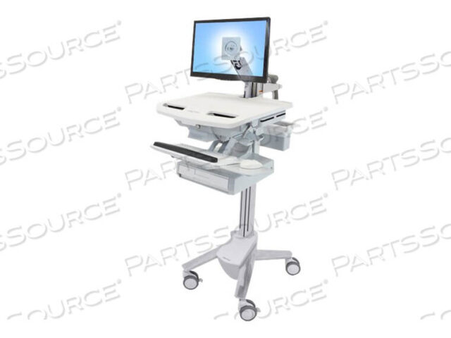 OEM#: SV43-1210-0STYLEVIEW CART WITH LCD ARM, 1 DRAWER (1X1) by Ergotron, Inc.