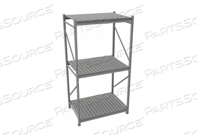 OEM#: 6940BULK RACK STARTER 96 H 48 W 36 D GRAY by Tennsco Corp.