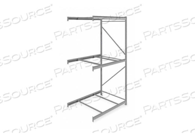 OEM#: 6940BULK RACK ADD-ON 120 H 60 W 48 D GRAY by Tennsco Corp.