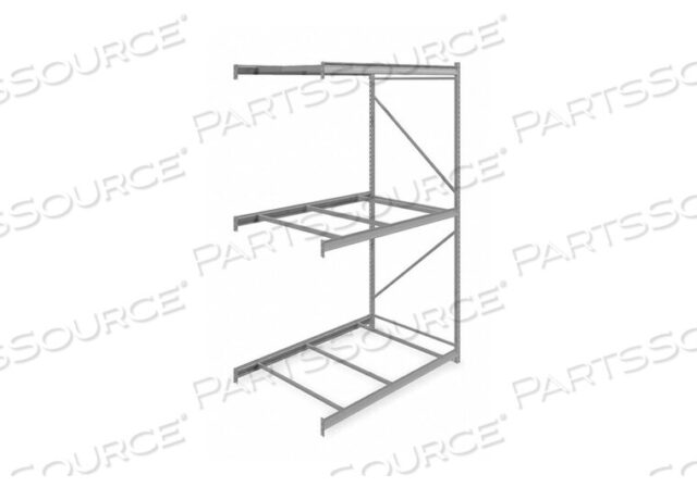 OEM#: 6940BULK RACK ADD-ON 120 H 72 W 48 D GRAY by Tennsco Corp.