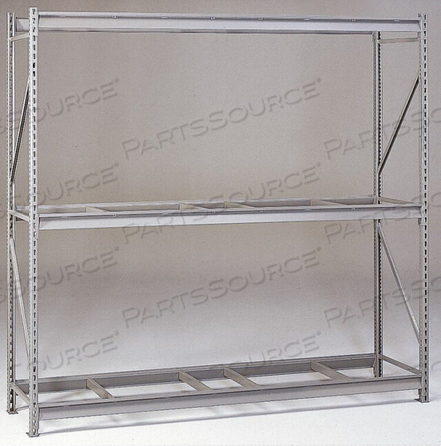 OEM#: 6940BULK RACK STARTER 72 H 72 W 48 D GRAY by Tennsco Corp.