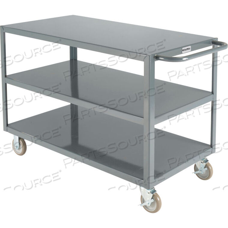 OEM#: GWC-3S-2448 СВАРНАЯ СТАЛЬНАЯ ТЕЛЕЖКА ДЛЯ ХОЗЯЙСТВ, 3 ПОЛКИ В ПЛОТНОСТЬ, 24 Ш X 48 Л от Ballymore