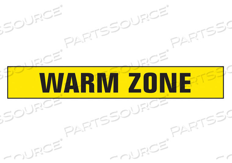 OEM#: B3104Y386-200БАРРИКАДНАЯ ЛЕНТА С РУЛОНОМ WARM ZONE 1000 ФУТОВ от Presco