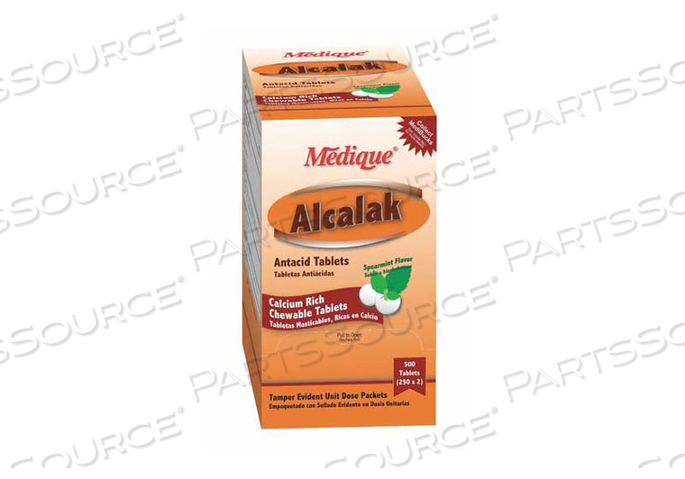 OEM#: 10133ANTACIDS CHEWABLE TABLET PK50 by Medique