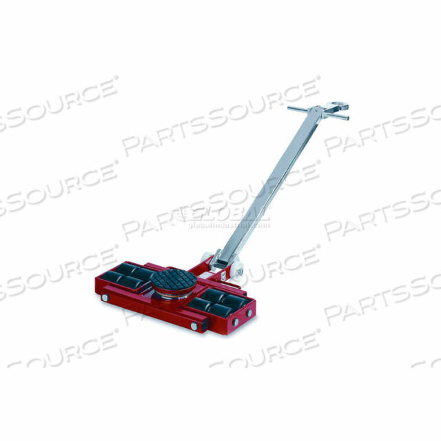 OEM#: L6MACHINERY ROLLER DOLLY SWIVEL PLATE, STEEL HANDLE 13,200 LB. CAP. от GKS-Perfekt