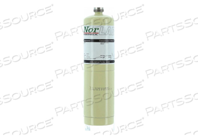 OEM#: H1962100PAКАЛИБРОВОЧНЫЙ ГАЗОВЫЙ БАЛЛОН 34 Л от Norco Inc.