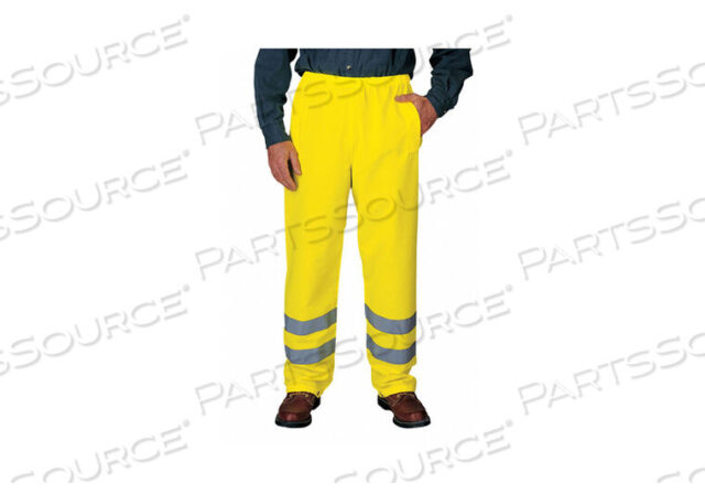 OEM#: LUX-TENBR-YLPREMIUM BREATHABLE PANTS, CLASS E, HI-VIS YELLOW, L от Occunomix