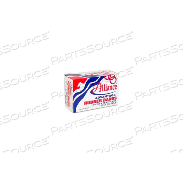 OEM#: 27405ADVANTAGE RUBBER BANDS, SIZE # 117B, 7 X 1/8, NATURAL, 1 LB. BOX by Alliance Rubber Company