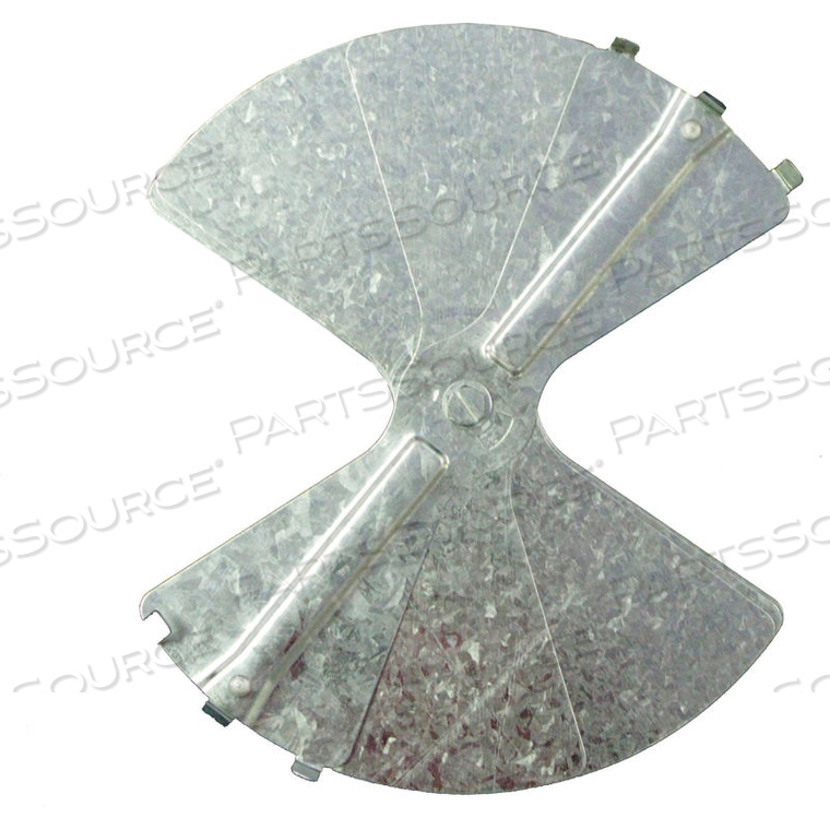 OEM#: ALRD8-2PKБАЛАНСИРУЮЩИЙ ДЕМПФЕР, РАДИАЛЬНЫЙ, ОЦИНКОВАННАЯ СТАЛЬ, 8, PK2 от American Louver