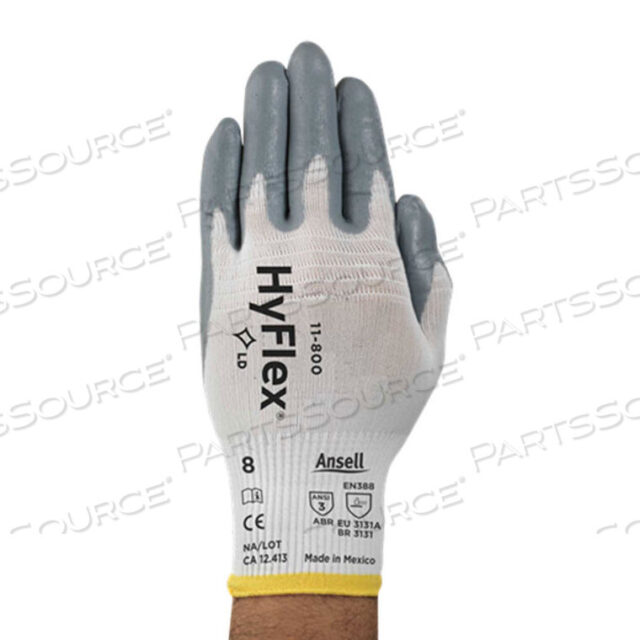 OEM#: 205572FOAM NITRILE COATED GLOVES, ANSELL 11-800-9, 1-PAIR by Ansell Healthcare