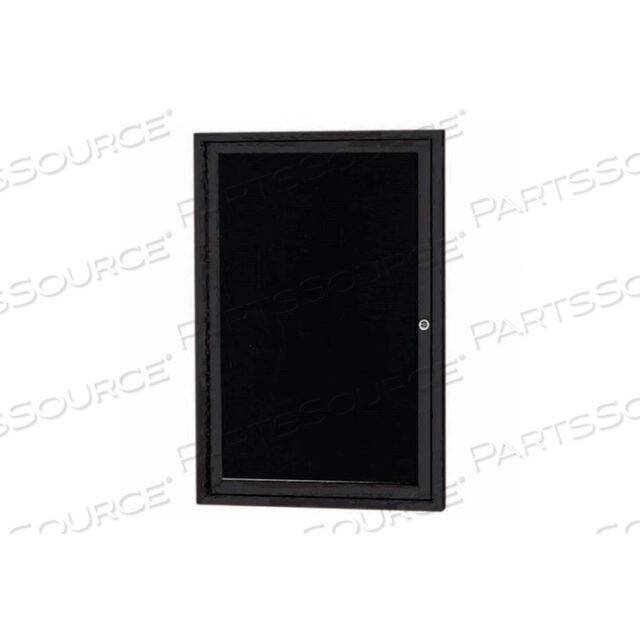 OEM#: OADC3624BK1 ДВЕРНОЙ ЗАКРЫТЫЙ ШКАФ ДЛЯ ПИСЬМЕННЫХ ДОСК, ЧЕРНОЕ ПОРОШКОВОЕ ПОКРЫТИЕ - 24 Ш x 36 В от Aarco Products