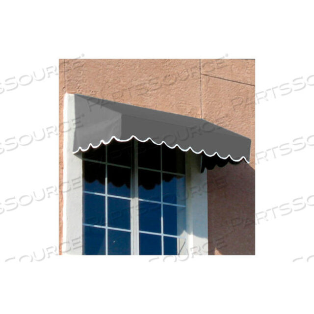 OEM#: EF1836-4GМАРКИЗ ДЛЯ ОКНА/ВХОДА 4 4-1/2W X 3D X 1 6H СЕРЫЙ от Awntech