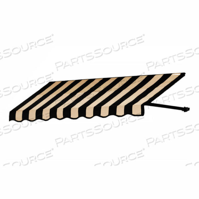 OEM#: ER1030-8KTWINDOW/ENTRY AWNING 8 4-1/2W X 2 6D X 1 4H BLACK/TAN от Awntech