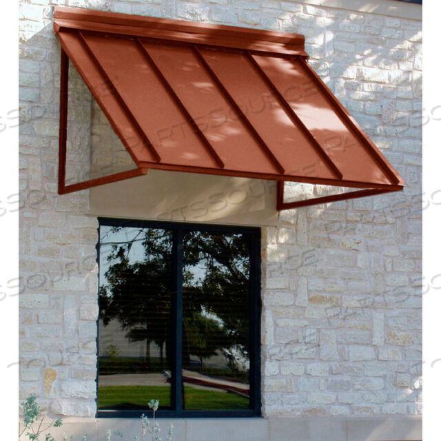 OEM#: H23-4COPMETAL STANDING SEAM AWNING 4 8W X 3D X 2H от Awntech