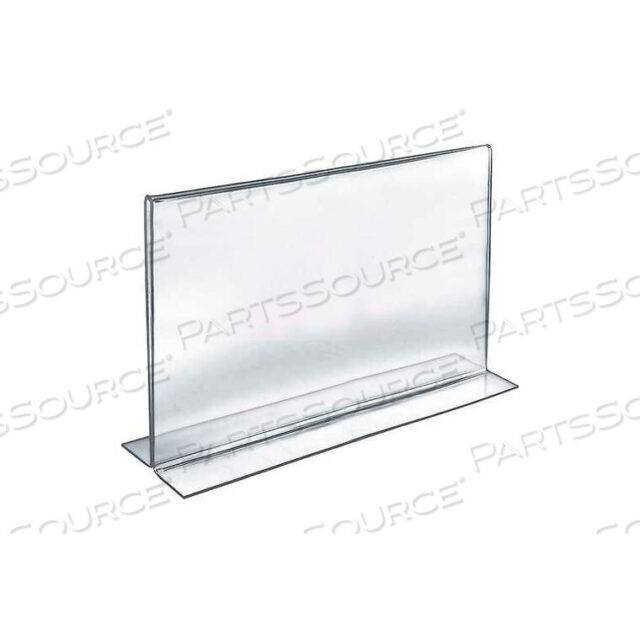 OEM#: 152709ГОРИЗОНТАЛЬНЫЙ ДВУХСТОРОННИЙ ДЕРЖАТЕЛЬ ДЛЯ ЗНАКОВ, 17 X 11, АКРИЛОВЫЙ - УПАКОВКА 10 шт. от Azar International