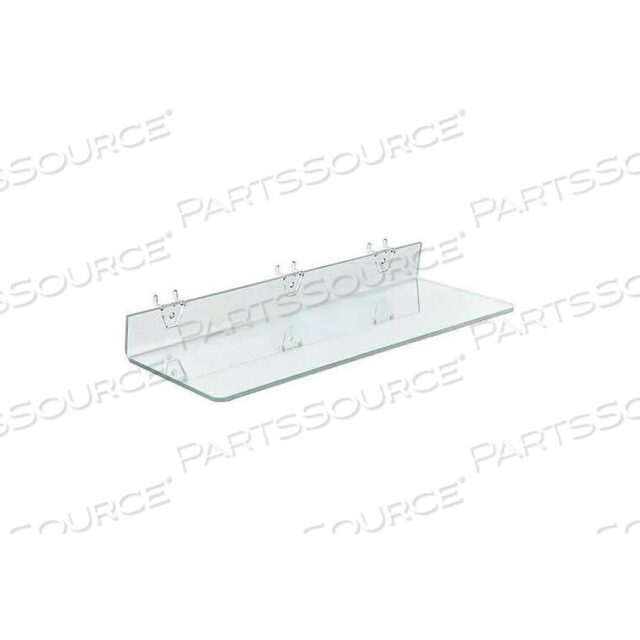 OEM#: 556012 АКРИЛОВАЯ ПОЛКА ДЛЯ ПЕРФОРНОЙ ДОСКА/РЕШЕТКИ, 20 X 2, ПРОЗРАЧНАЯ - КОЛ-ВО В УПАКОВКЕ 4 от Azar International
