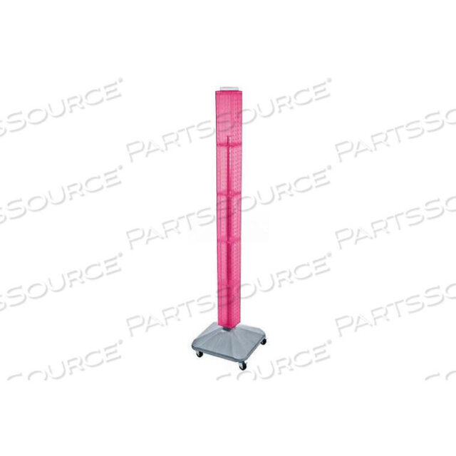 OEM#: 700226-PNK60 ДИСПЛЕИ ДЛЯ ПОЛОВ PEGBOARD, 4-СТОРОННИЕ, РОЗОВЫЕ ПОЛУПРОЗРАЧНЫЕ, 1 ШТ. от Azar International