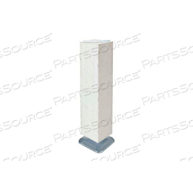 OEM#: 701464-WHT4-СТОРОННИЙ НАПОЛЬНЫЙ ДИСПЛЕЙ ИЗ БЛОКИРОВОЧНЫХ ПЕРФОНАЖНЫХ ДОСК, 14 X 60, БЕЛЫЙ МАТОВЫЙ от Azar International