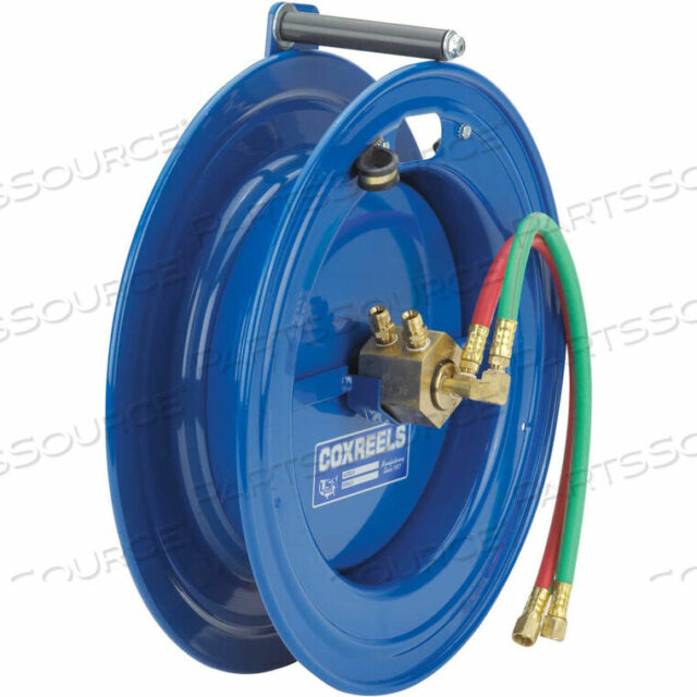 OEM#: SR17WL-150SPRING REWIND WELDING REEL DUAL HOSE: 1/4 I.D., 50 HOSE, 200 PSI, RIGHT MOUNT, LESS HOSE by Coxreels