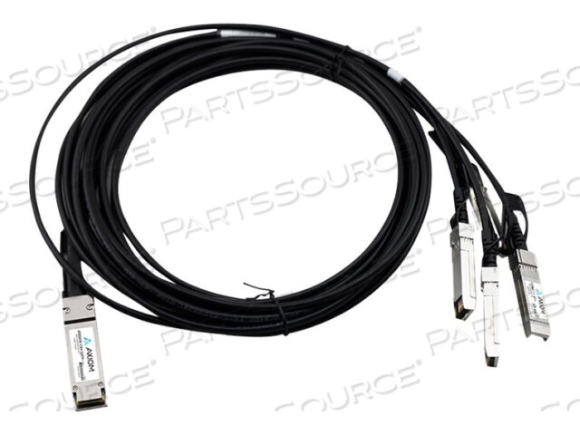 OEM#: AA1404041-E6-AXAXIOM 40GBASE-CR4 QSFP+ TO 4 10GBASE-CU SFP+ ACTIVE DAC, СОВМЕСТИМЫЙ С AVAYA 10M от Axiom