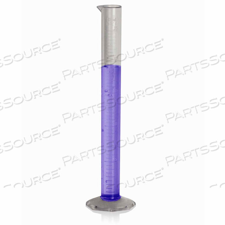 OEM#: 286910000TPX МЕРНЫЙ ЦИЛИНДР, ОБЪЕМ 25 МЛ, ГРАДУИРОВКА 0,5 МЛ, ПРОЗРАЧНЫЙ, 1 шт. от Bel-Art Products