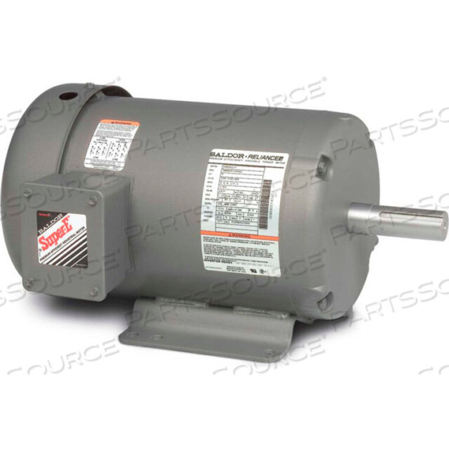 OEM#: EHM3558T-5HVAC MOTOR, 3 PH, 2 HP, 575 V, 1755 RPM, TEFC, 145T FRAME by BALDOR