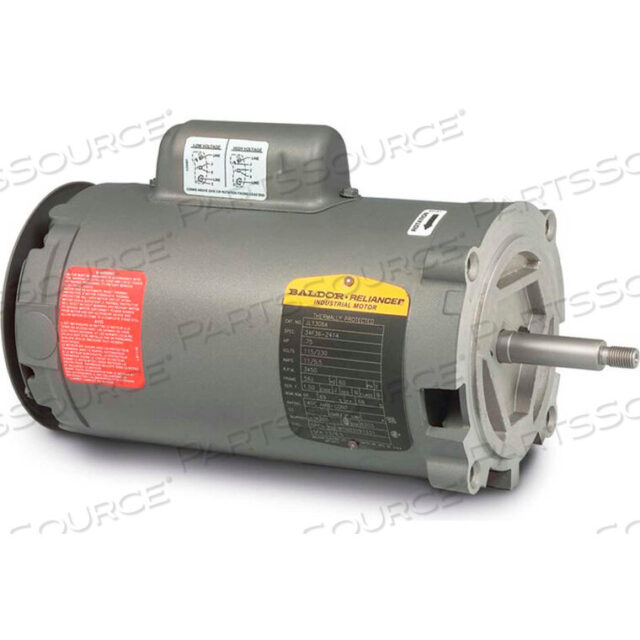 OEM#: JL1309AMOTOR, 1 л.с., 3450 об./мин., 1 фаза, 60 Гц, 56J, 3428 л, ОТКРЫТЫЙ, F1, N от BALDOR