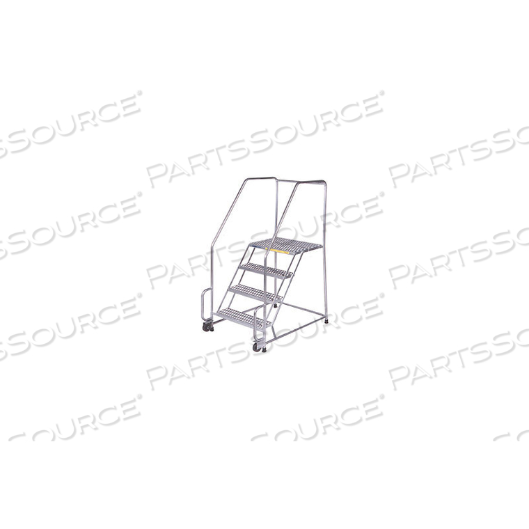 OEM#: SSTR420P4 STEP 16W STAINLESS STEEL TILT AND ROLL LADDER - PERFORATED TREAD by Ballymore