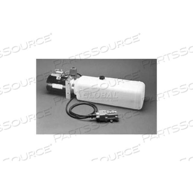 OEM#: PU319LRSELECTRIC 3-WAY RELEASE VALVE DC POWER UNIT, 1.87 GAL STEEL RESERVOIR, .375 NPTF by Buyers Products