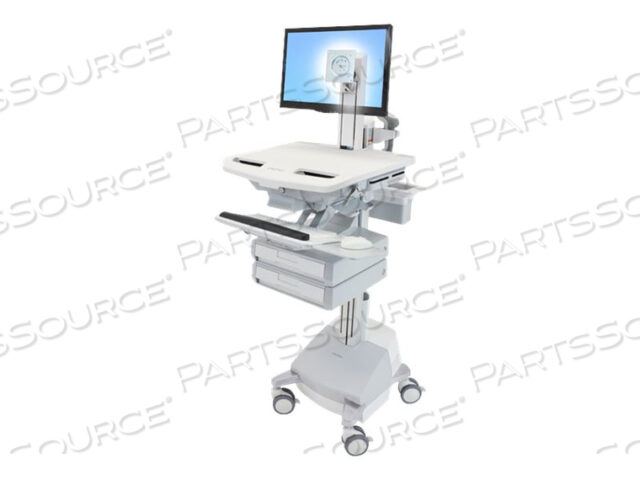 OEM#: SV44-1321-1STYLEVIEW CART LCD PIVOT SLA 2 DRAWERS by Ergotron, Inc.