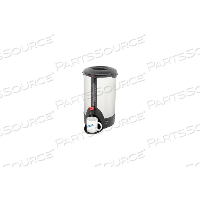 OEM#: SSU50COFFEE PERCOLATOR / URN, 50-CUP, STAINLESS STEEL, 120V by Classic Coffee Concepts