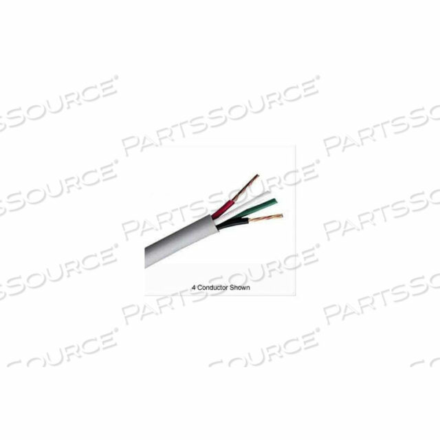 22AWG 6C МНОГОЖИЛЬНЫЙ ЭКРАНИРОВАННЫЙ КАБЕЛЬ УПРАВЛЕНИЯ ПЛЕНУМ (CMP) 1000 ФУТОВ. КОРОБКА БЕЛАЯ